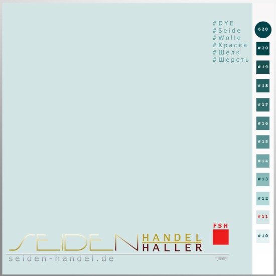 Meterware Silk Etamine 06, 138cm, Azure Green