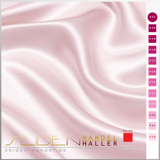 Seidenstoff Crepe Satin 40, 140 cm, 3,00m-Coupon, Esprit Pur