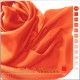 Seidentuch Twill 10, 90 x 90cm, Pfirsich Orange