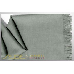 Merino-Schal BIO-Etamine de laine, Frosty Green