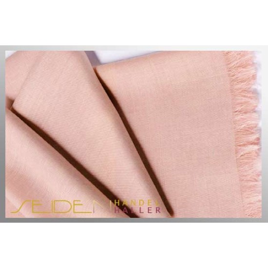 Merino-Schal BIO-Etamine de laine, Heron´s Song, einfarbig