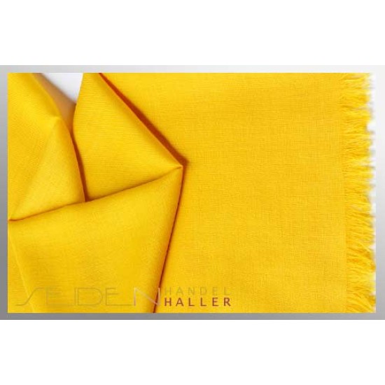 Merino-Schal BIO-Etamine de laine, Sonnengelb