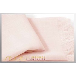 Merino-Schal BIO-Etamine de laine, Rosy Cloud