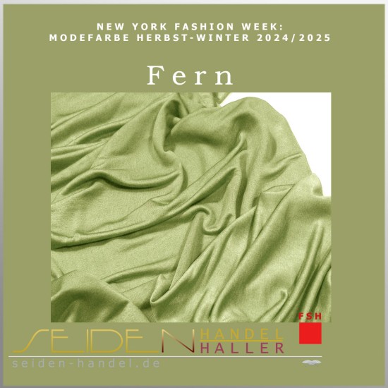 Strickschlauch Singlejersey, 120g/m, 3m-Coupon, Trendfarbe Fern