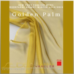 Meterware Chiffon 4.5, 90cm, in Trendfarbe Golden Palm