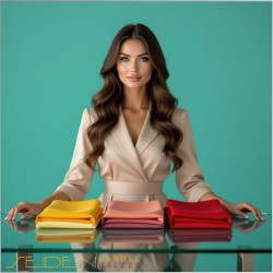 Seidenstoff Ponge 10, Fashioncolors 2025/26 in 10 Farben