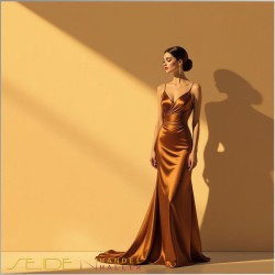 Meterware Ponge 05, Bronze Brown, Fashioncolors 25/26 Meterware Ponge 05, Bronze Brown, Fashioncolors 25/26