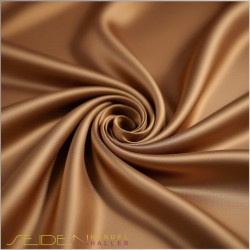 Meterware Ponge 05, Bronze Brown, Fashioncolors 25/26 Meterware Ponge 05, Bronze Brown, Fashioncolors 25/26