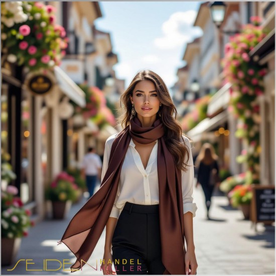 Meterware Ponge 05, Hot Chocolate, Fashioncolors 25/26 Meterware Ponge 05, Hot Chocolate, Fashioncolors 25/26