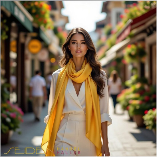 Meterware Ponge 05, Lemon Grass, Fashioncolors 25/26 Meterware Ponge 05, Lemon Grass, Fashioncolors 25/26