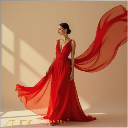 Poppy Red - Chiffon 03.5