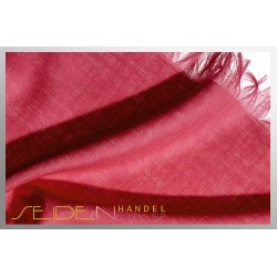 Merino-Schal BIO-Etamine de laine, Lingonberry Red