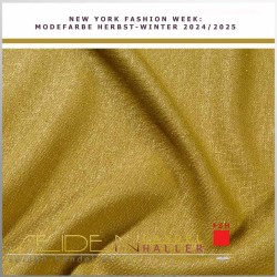 Meterware Bourette 22, 112cm, Trendfarbe Golden Palm