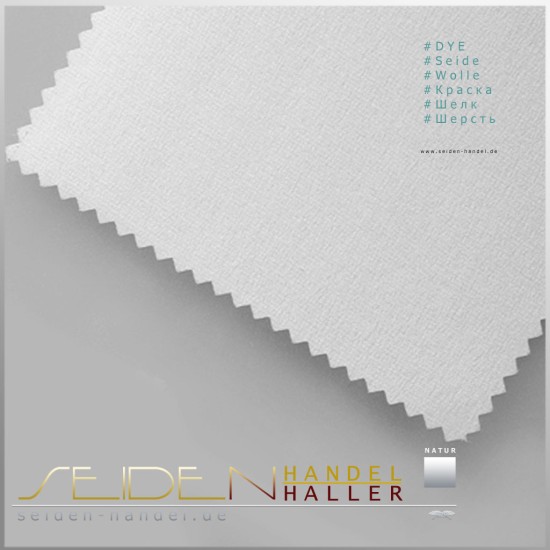 Stoffmuster Crepe Satin 16.5, naturweiss