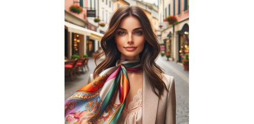 Neue Seidenschals im Frühling 2024