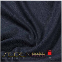 Meterware Bourette 22, 112cm, schwarz