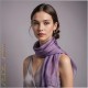 Chiffon Schal Violett