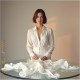 Seidentuch Chiffon 3.5, 138 x 138cm, naturweiss Seidentuch Chiffon 3.5, 138 x 138cm, naturweiss