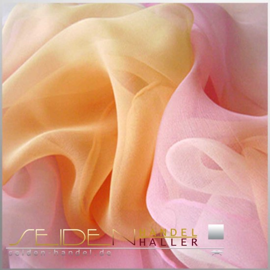 Chiffonschal 3.5, 138 x 280cm, mehrfarbig