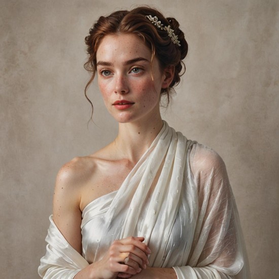 Seidenschal Crepe de Chine 08, 90 x 180cm, naturweiss