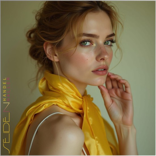 Grosser Damenschal Crepe de Chine in 935 Farben