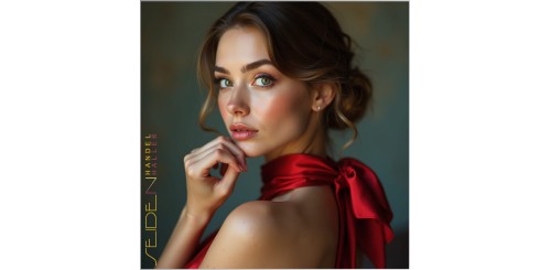 Seidenschal Crepe de Chine