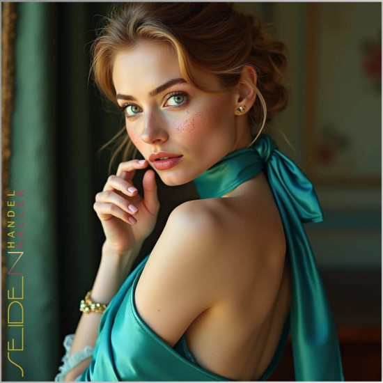 Seidenschal Crepe de Chine 08, 90 x 180cm, in 935 Farben