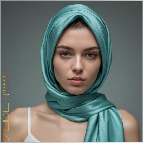 Seidenschal Crepe de Chine 10, 90 x 180cm, in 935 Farben