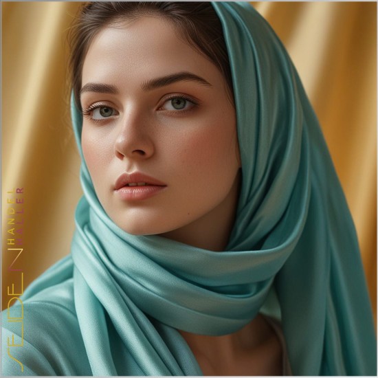 Seidenschal Crepe de Chine 10, 45 x 140cm, in 935 Farben