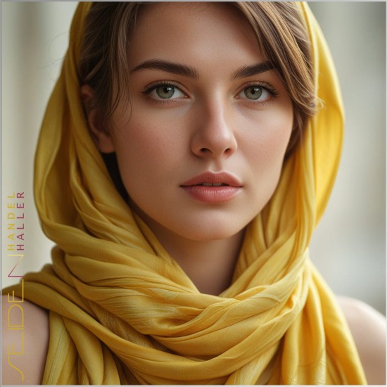 Seidenschal Crepe de Chine 14, 68 x 200cm, in 935 Farben