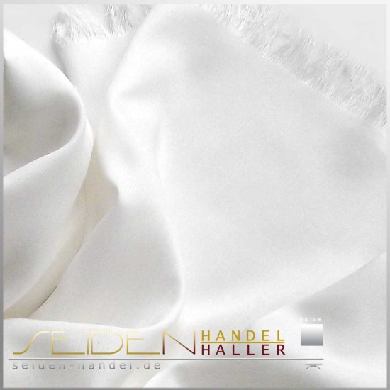 Seidenschal Fuji Silk 19, 45 x 180cm, naturweiss