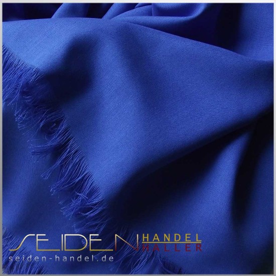 Seidenschal Fuji Silk 19, 45 x 180cm, blau