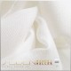 Seidenschal Georgette Jacquard 11, 45 x 180cm, naturweiss