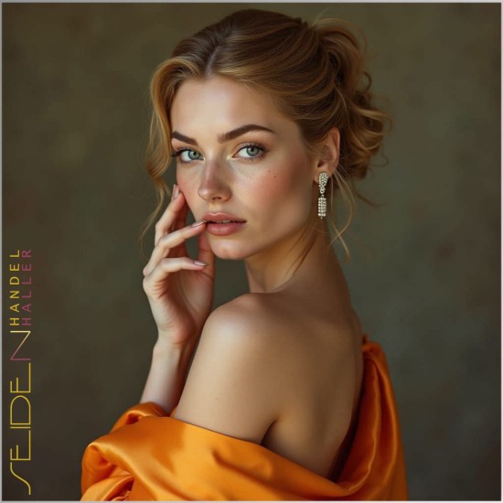 Seidenschal Crepe Satin 19, 90 x 180cm, in 935 Farben