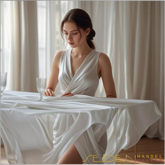 Meterware Batist 09, 138cm, naturweiss