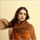 Meterware Chiffon 4.5, 90cm, 3m-Coupon, Trendfarbe Mocha Mousse