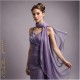 Meterwaren Chiffon Violett