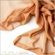 Meterware Crinkle Georgette 08, 136cm, Mocha Mousse