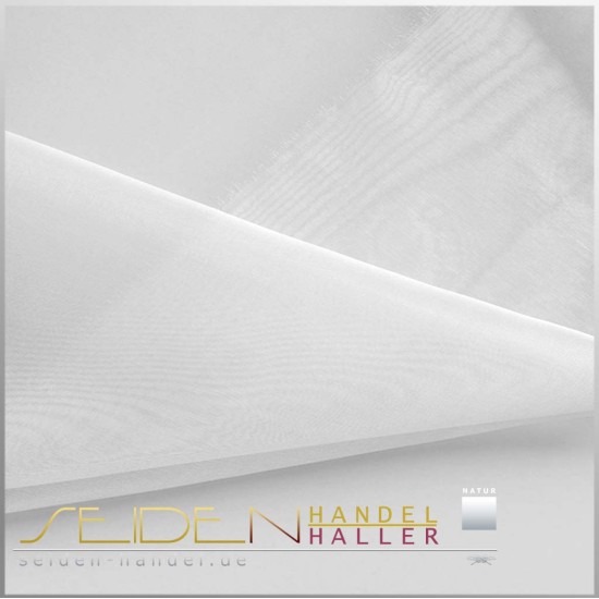 Meterware Organza 05, 105cm, weiss