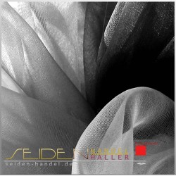 Seidenstoff Organza 2.8, 138cm, Black Meteorite