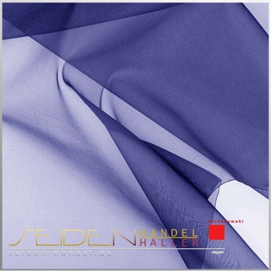 Seidenstoff Organza 2.8, 138cm, Blue Meteorite