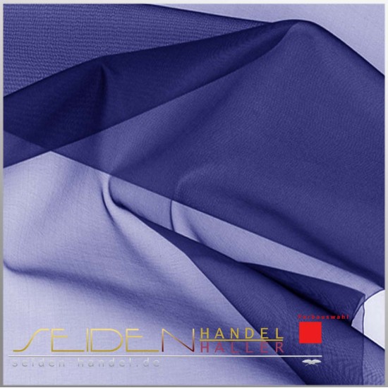 Seidenstoff Organza 2.8, 138cm, Blue Meteorite