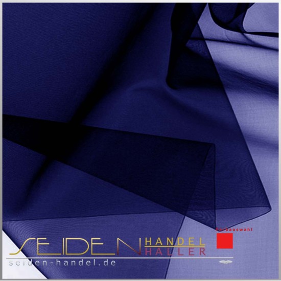 Seidenstoff Organza 2.8, 138cm, Blue Meteorite