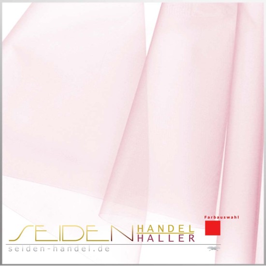 Seidenstoff Organza 05 optisch weiss, 136cm, Dark Grenat