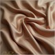 Seidenstoff Luxus Ponge 04, 92cm, Trendfarbe Mocha Mousse