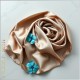 Meterware Ponge 05, 92cm, 3,00m-Coupon, Mocha Mousse