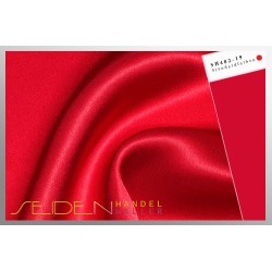 Seidenstoff Crepe Satin 30, Glamorous Red