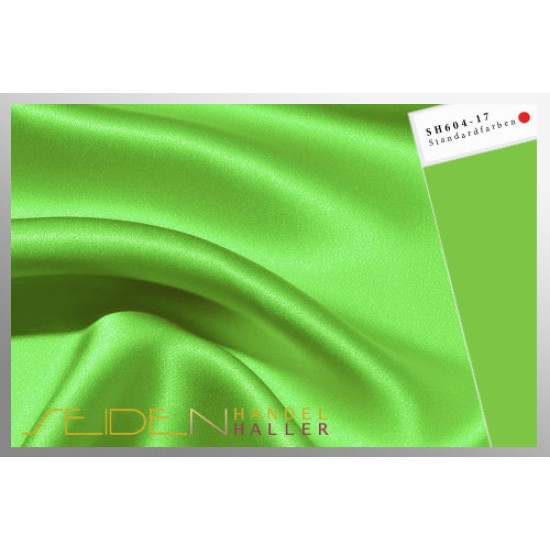 Seidenstoff Crepe Satin 30, Jazmine Green