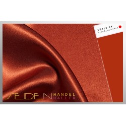 Seidenstoff Crepe Satin 30, Just Terracotta