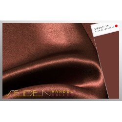 Seidenstoff Crepe Satin 30, Iron Flint